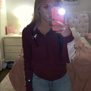 Burgundy PINK sweatshirt